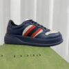 Gucci Chunky Lace Embossed Black Sneakers