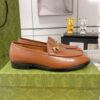 Gucci Jordaan Brown Loafer