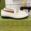Gucci Jordaan White Black Loafer