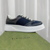Gucci Chunky Lace Embossed Grey Blue Sneakers
