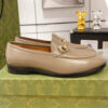 Gucci Jordaan Brown Leather Loafer