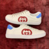 Gucci Ace Interlocking G White Red Blue Sneakers