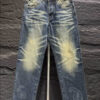 Amiri Blue Yellow Jeans