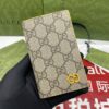 GUCCI GG LONG CARD CASE WITH GG DETAIL IN YELLOW - WLG048