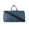 LV Keepall Bandoulière 50 in Monogram Shadow - LW182