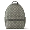 Louis Vuitton Discovery PM Backpack Olive Green Monogram Shadow Leather - LW148