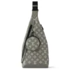 Louis Vuitton Duo Slingbag Olive Green Monogram Shadow - LW152
