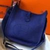 Hermes Evelyne III 29 PM Bag In Blue Electric Clemence Leather - HW067