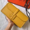 Hermes Jige Elan 29 Clutch In Yellow Epsom Leather - HW101