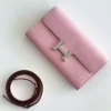 Hermes Constance To Go Wallet in Pink Epsom Calfskin - HW179
