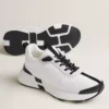 Hermes Heros Sneakers in White Technical Knit - HM002