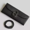 Hermes Maillon To Go Wallet in Noir Epsom Calfskin - HW172