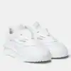 VERSACE WOMEN'S ODISSEA SNEAKERS IN WHITE LEATHER - VSS020