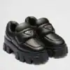 Prada Loafers in Black Soft Padded Nappa Leather - PRL008