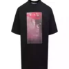 Off-White Sprayed Caravaggio Slim T-Shirt In Black - OWS010