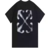 BLACK CHUNKY ARROW S/S T-SHIRT - OWS028