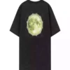 Super Moon Arr Slim S/S Tee in black - OWS029