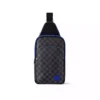 AVENUE BAG INDIGO BLUE DAMIER GRAPHITE N00086 - LW272