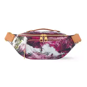 Rush Bumbag Pink Monogram Surfin’ Canvas M24987 - LW227