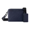 TRIO MESSENGER BAG NAVY BLUE MONOGRAM SHADOW M14785 - LW265
