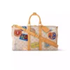 KEEPALL BANDOULIERE 45 MONOGRAM DUNE CANVAS - LW309