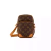 AMAZONE CROSS-BODY BAG BROWN MONOGRAM CANVAS - LW319