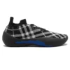 BURBERRY CHECK KNIT NEPTUNE SNEAKERS - BBR053