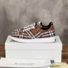 BURBERRY CHECK TERRACE SNEAKERS - BBR092