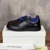 BURBERRY LEATHER TERRACE SNEAKERS - BBR085