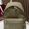 GG Emblem medium backpack in Black GG Canvas - BG064