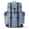 CHRISTOPHER MM BACKPACK BLUE MONOGRAM HERITAGE CANVAS M14676 - LW335