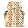 CHRISTOPHER MM BACKPACK VANILLA MONOGRAM CRAGGY COATED CANVAS M25240 - LW350