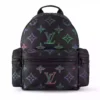 COMET CALF LEATHER BACKPACK IN BLACK M22488 - LW351