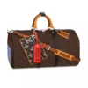 KEEPALL BANDOULIERE 50 MONOGRAM COATED CANVAS M56855 - LW369