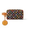 LOCKER DOPP KIT DAMIER EBENE CANVAS N00151 - LW391