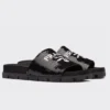 PRADA WOMEN'S SLIDES EMBROIDERED WITH SEQUINS - PSD081
