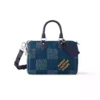 SPEEDY 25 BANDOULIERE BLUE DAMIER HERITAGE CANVAS N40691 - LW432