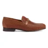 HORSEBIT LEATHER LOAFERS BROWN - GL117
