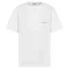 DIOR COUTURE T-SHIRT, RELAXED FIT WHITE TERRY COTTON - DOT038