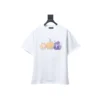 LOUIS VUITTON 25SS GRAFFITI HAND-PAINTED PUMPKIN PRINT T-SHIRT WHITE - LVTS186