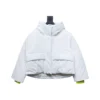 The North Face TF Outdoor UE Pioneer Design Contrast Color Down Jacket White - TNC025