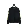 Chrome Hearts CH 25ss Collar Color Sanskrit Round Neck Long Sleeve Black - CHK039