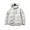 Moose Knuckles Original 3Q Fur Jacket Rice White - MKC034