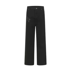 Chrome Hearts Jeans-N2808 Black - CHJ007