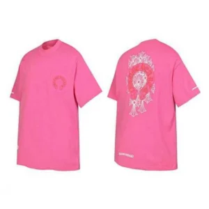 Chrome Hearts T-Shirt Pink - CHS074
