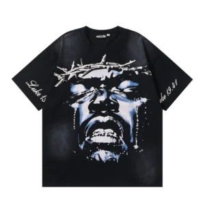 Hellstar T-Shirt Washed Black - HTS035