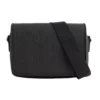 GUCCI MONOGRAM-DEBOSSED LEATHER CROSS-BODY BAG BLACK - BG131