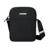 GUCCI TAG SMALL CROSSBODY BAG IN BLACK NYLON - BG124