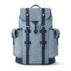LOUIS VUITTON CHRISTOPHER MM MONOGRAM MACASSAR CANVAS - LW487