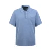 LOUIS VUITTON MONOGRAM POINTELLE SHORT-SLEEVED POLO SHIRT - LVTS255